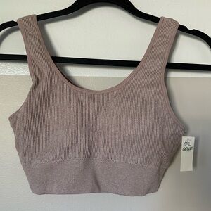 Aerie Women’s Ribbed Bra - Pink - Size Large